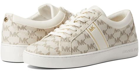 michael kors juno stripe lace up|Juno Stripe Lace Up Sneakers .